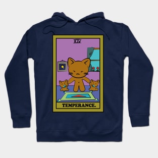 TAROT CARDS | TEMPERANCE. | CAT Hoodie